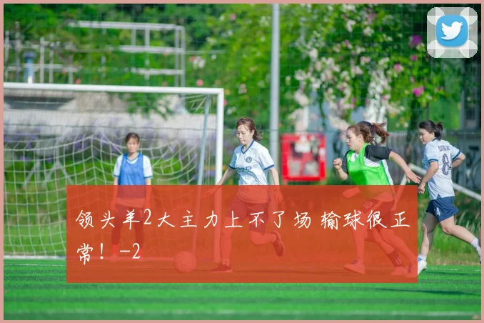 领头羊2大主力上不了场 输球很正常!
